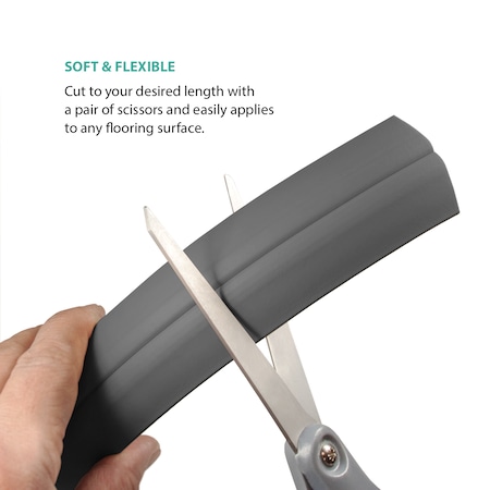 Electriduct Cable Protector, 1/2 in H, 5 FT L, 1.58 in W, 1 Channel, Neoprene, Beige CC-RI-CP-SM-5-BE